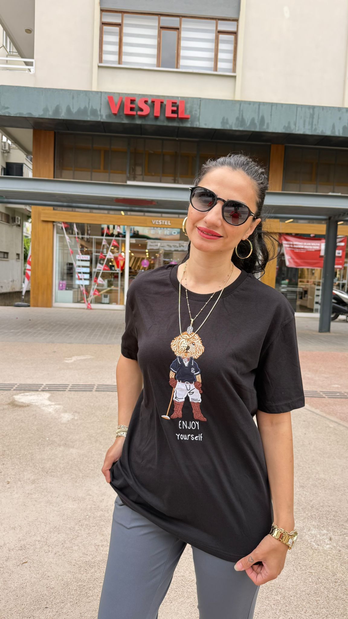 TEDY SİYAH TŞÖRT