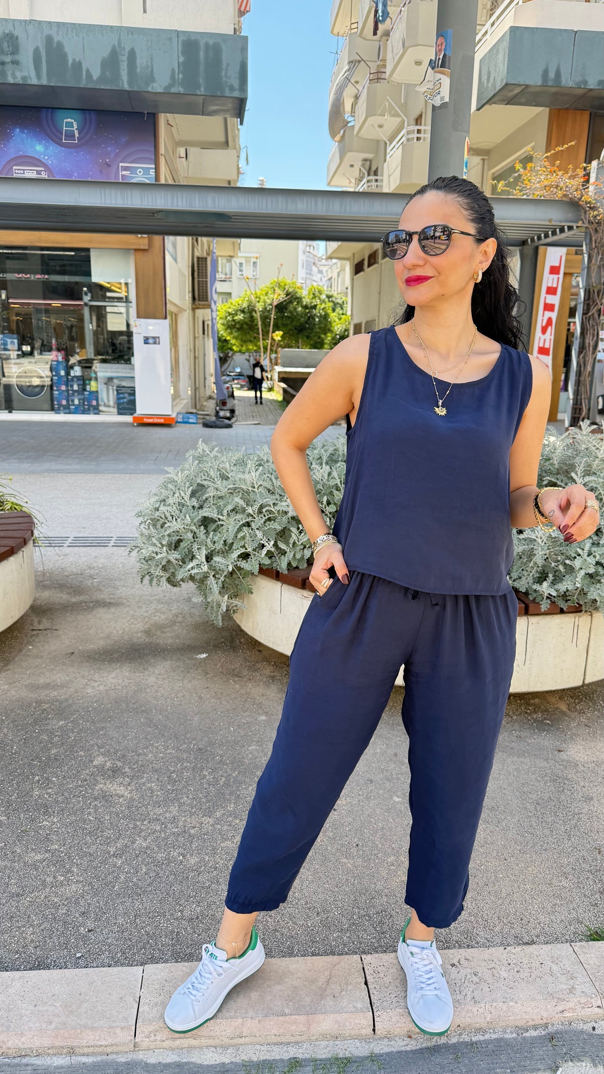 Tensel takım lacivert