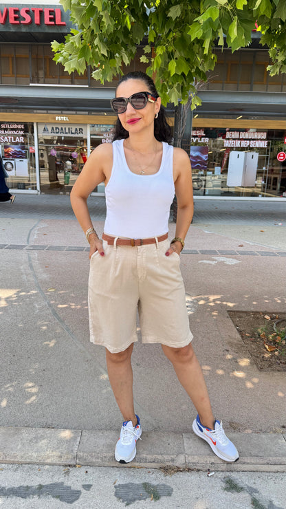 TENSEL BEJ ŞEHİR BOY ŞORT