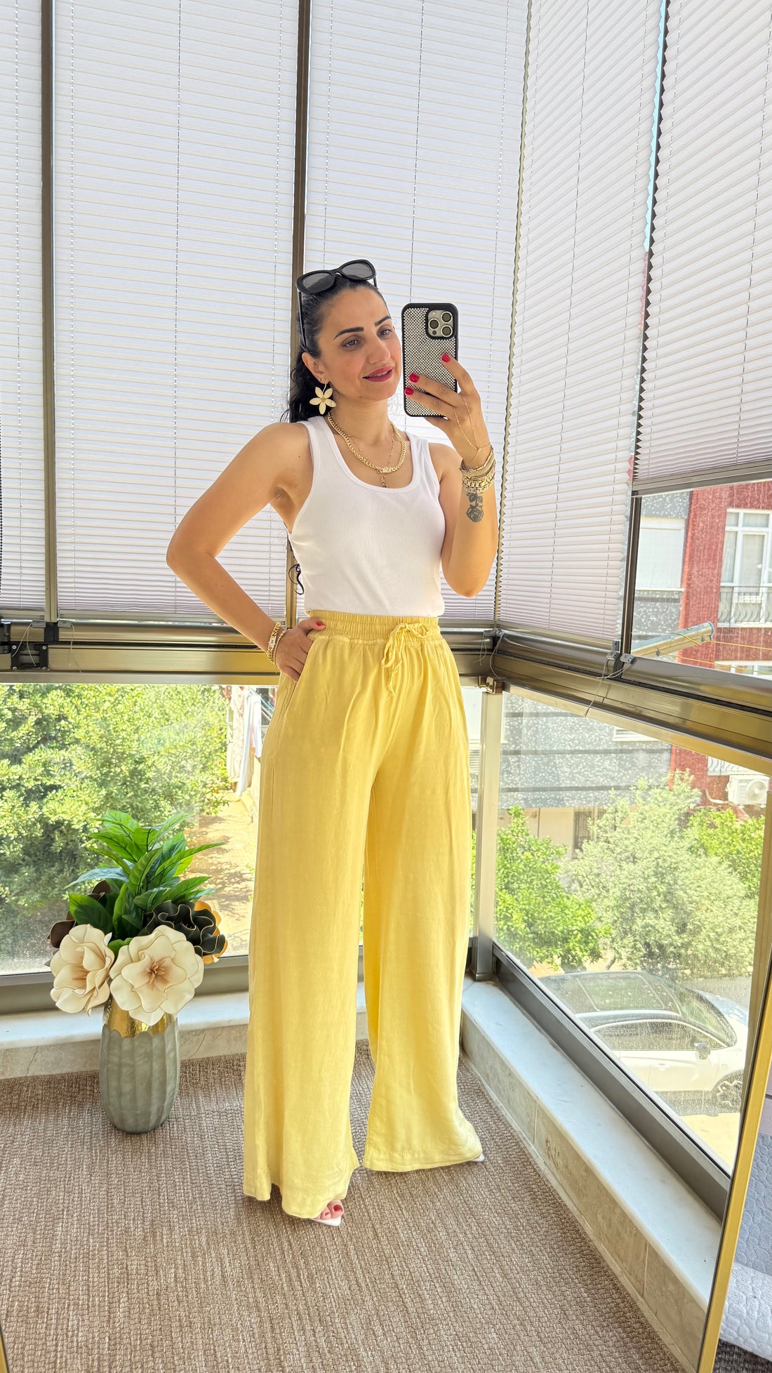 SARI PALAZZO PANTOLON