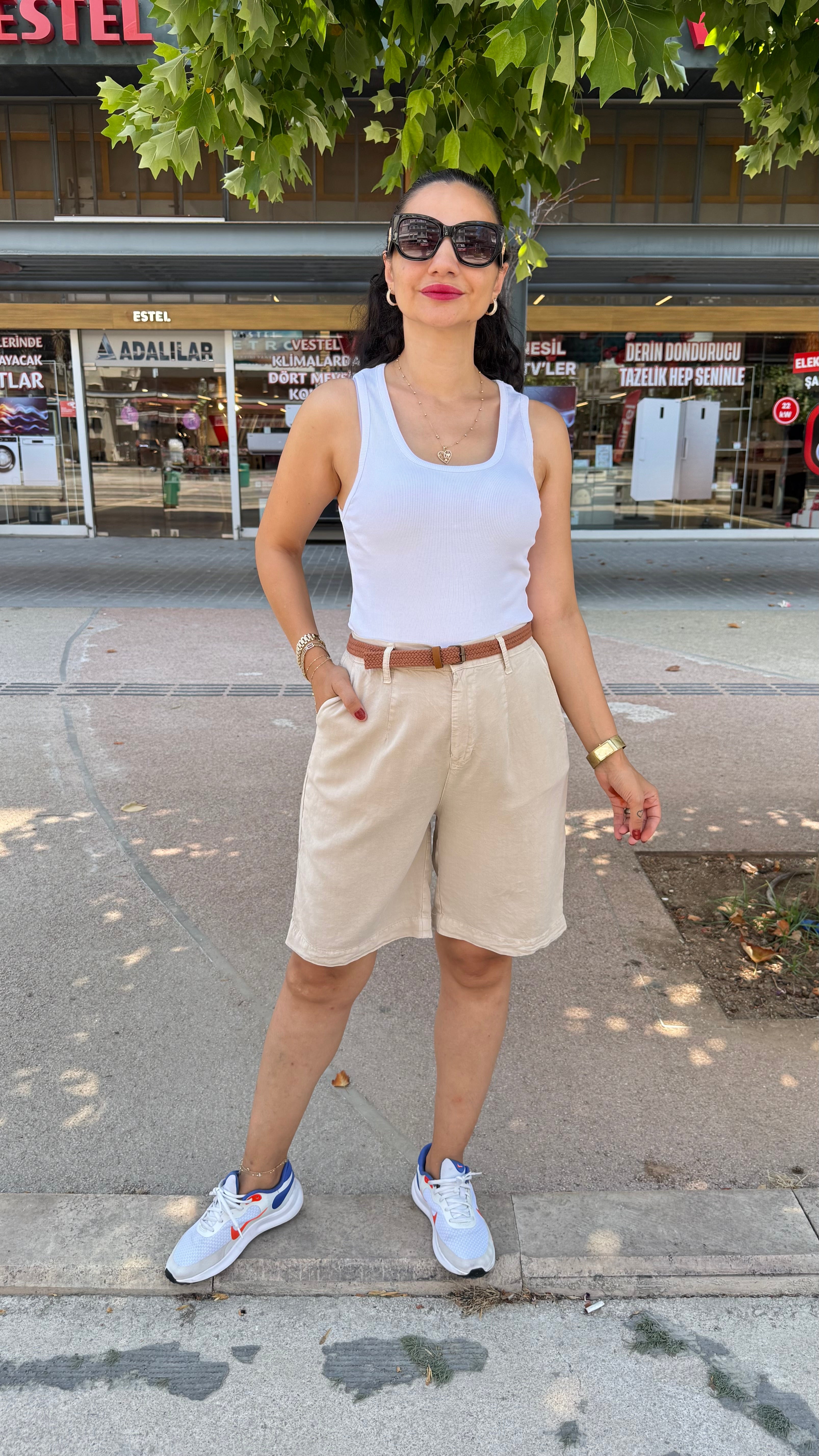 TENSEL BEJ ŞEHİR BOY ŞORT
